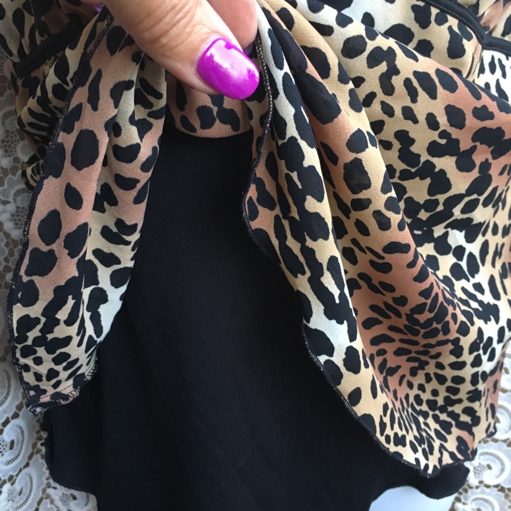 Blouse Animal Print by Jonathan Martin Size L - Picture 3 of 8